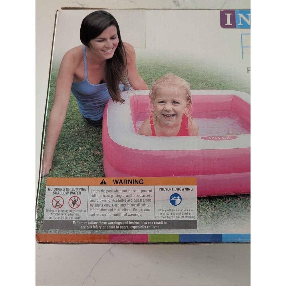 Intex Pink Inflatable Kid's Pool
